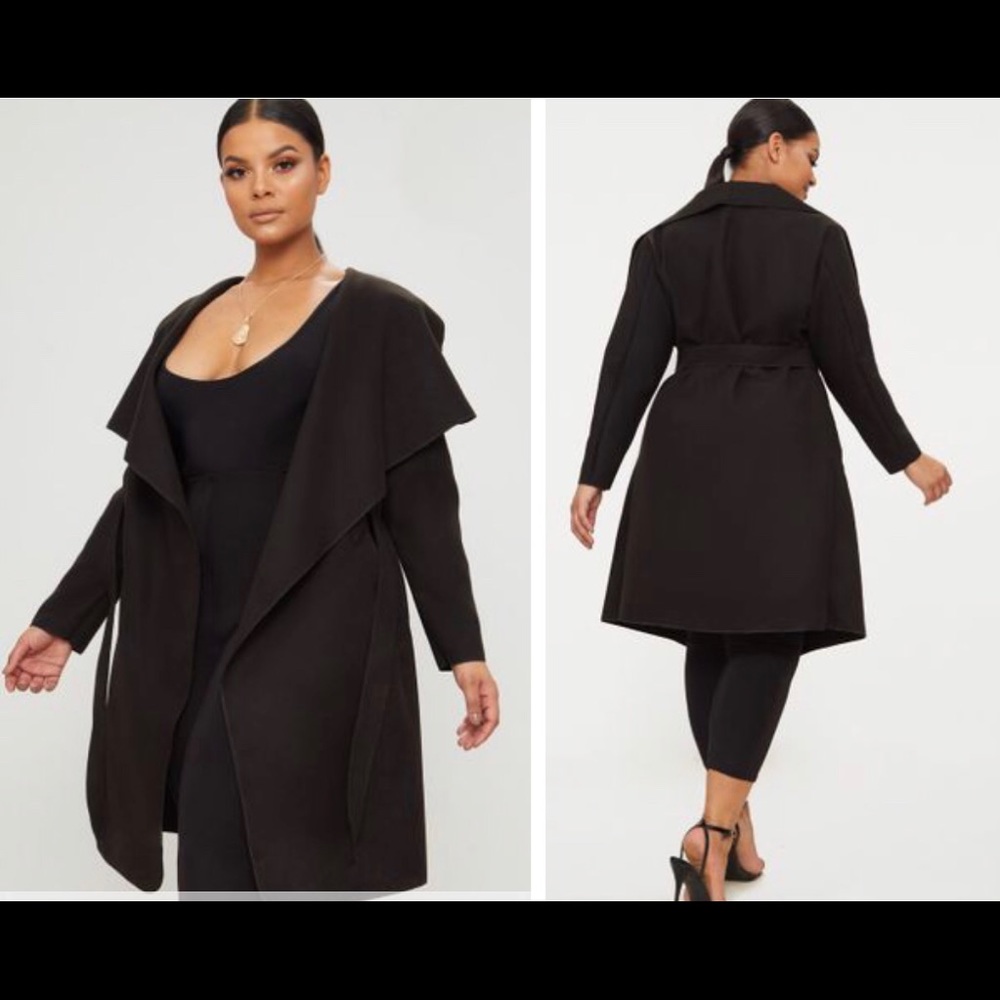 Pretty Little Thing Waterfall Coat